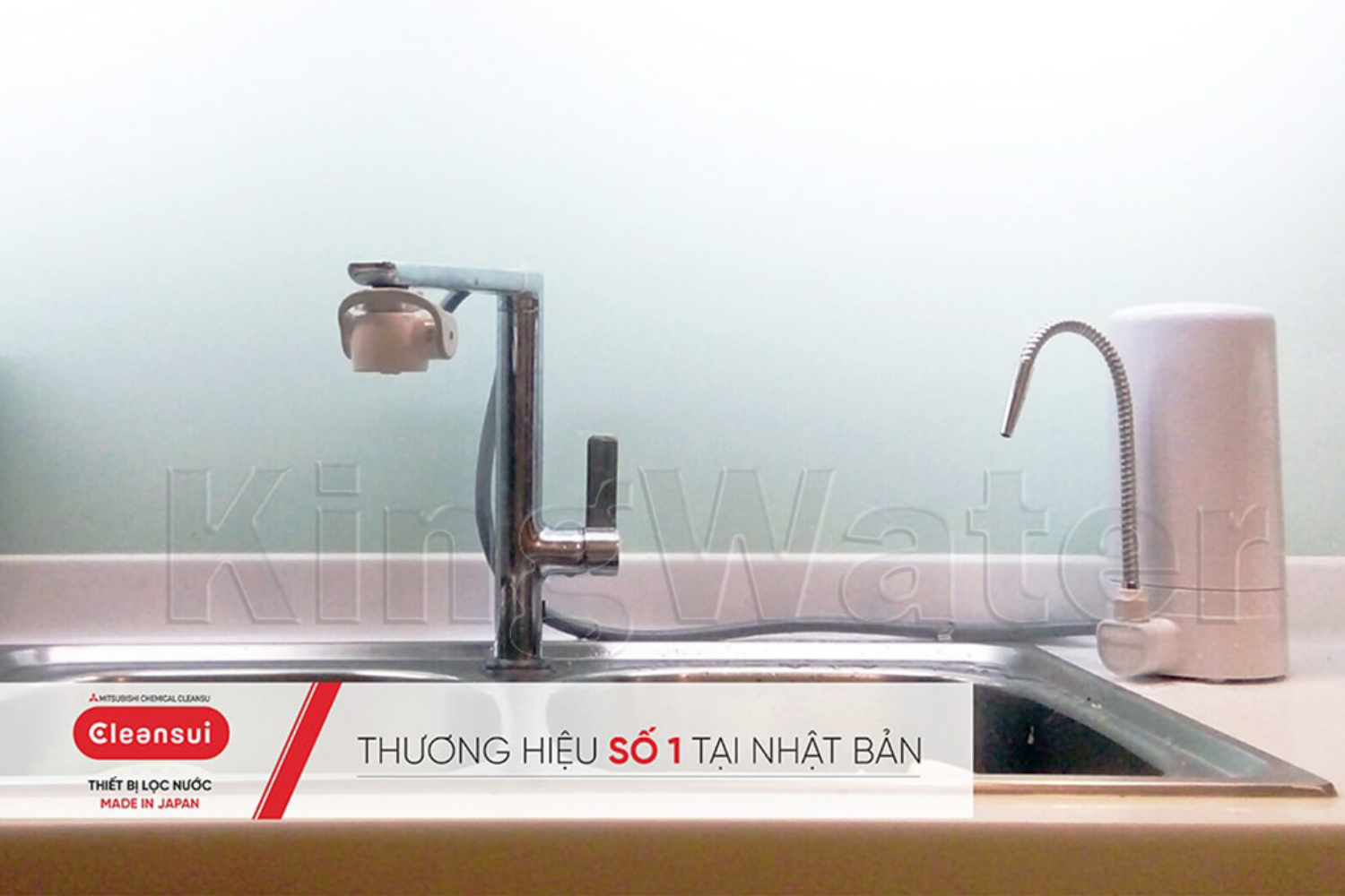 Hình ảnh thực tế máy lọc nước Mitsubishi Cleansui ET101