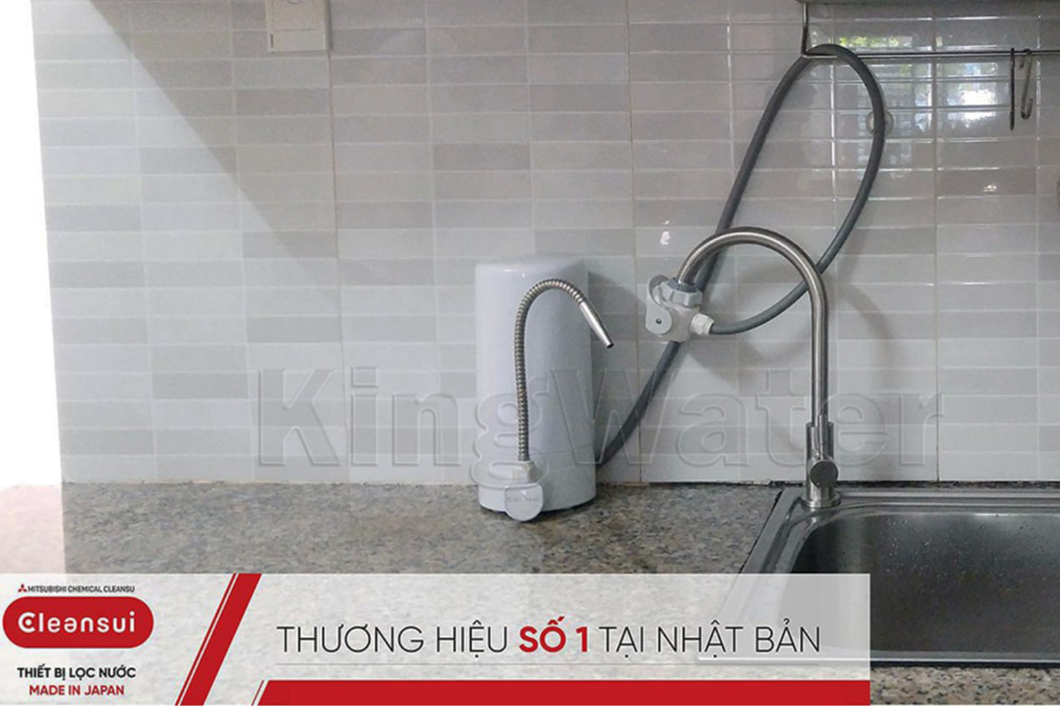 Hình ảnh thực tế máy lọc nước Mitsubishi Cleansui ET101