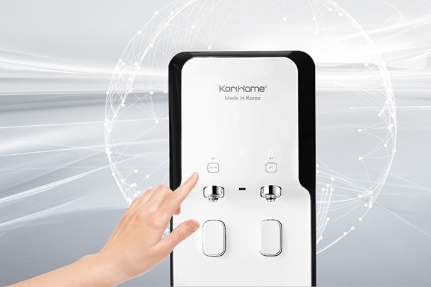 Korihome WPK-938 được trang bị hệ thống điều khiển cảm ứng chạm