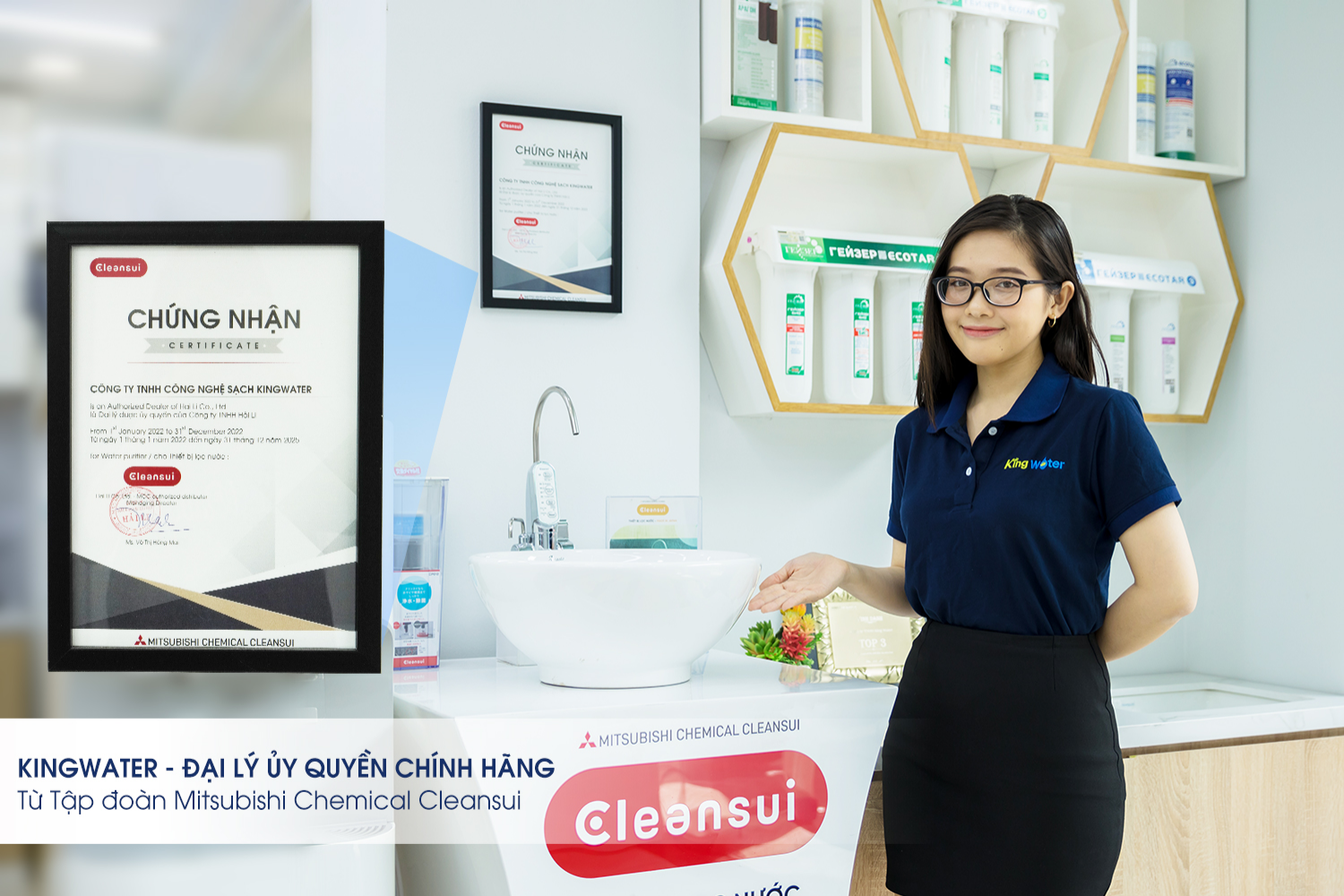 Kingwater - Đại lý ủy quyền Cleansui chính hãng