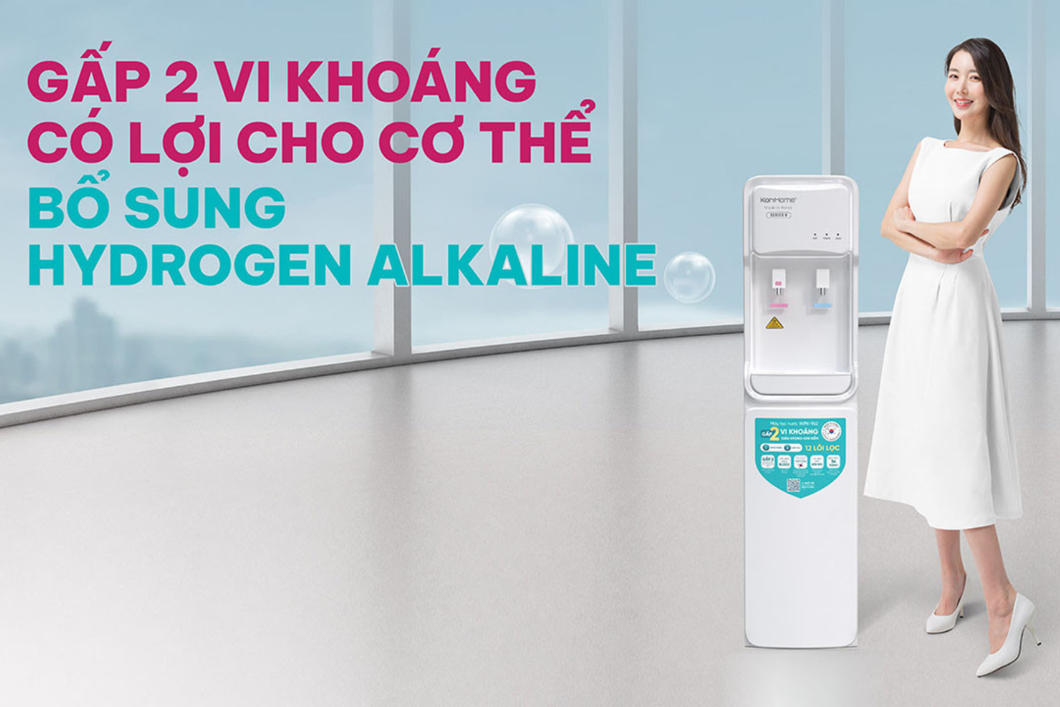 Hai lõi Post-Carbon sử dụng than hoạt tính chất lượng cao để hấp phụ mùi còn sót lại sau RO