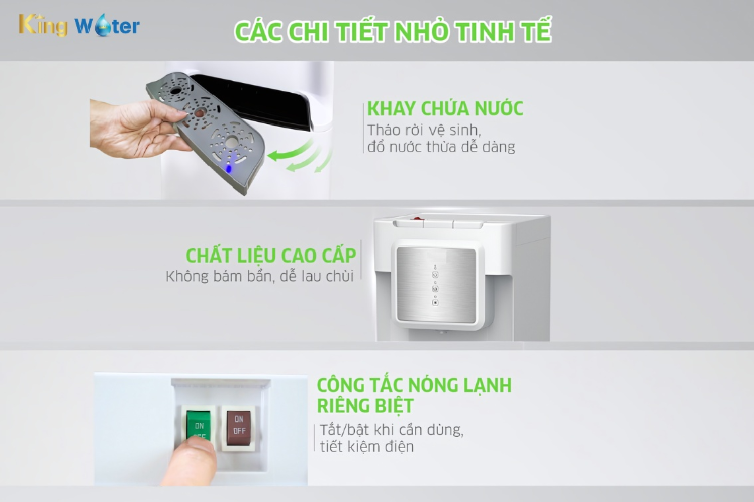 Kangaroo KG60A3 tích hợp nhiều tiện ích nhằm nâng cao trải nghiệm người dùng