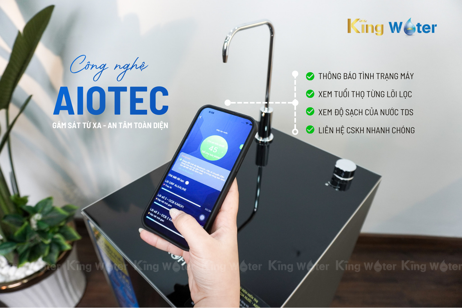 Karofi KAQ-L22 trang bị công nghệ AiOTec thông minh