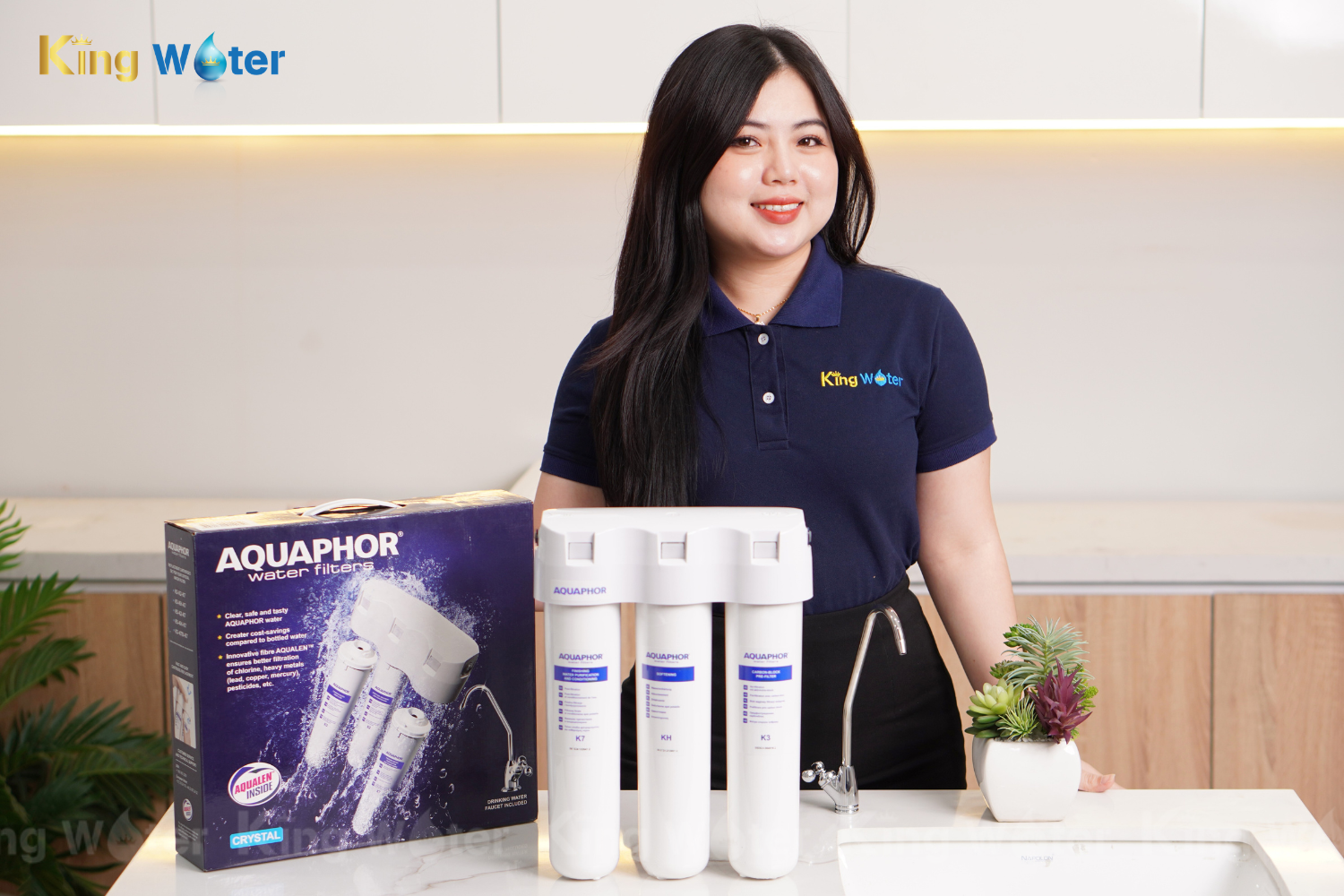 KingWater cam kết cung cấp lõi lọc Aquaphor chính hãng, nhập trực tiếp từ nhà sản xuất