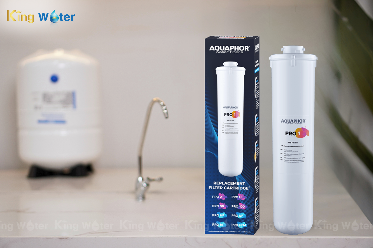 Aquaphor Pro 1 được thiết kế theo hướng tiền lọc đa năng