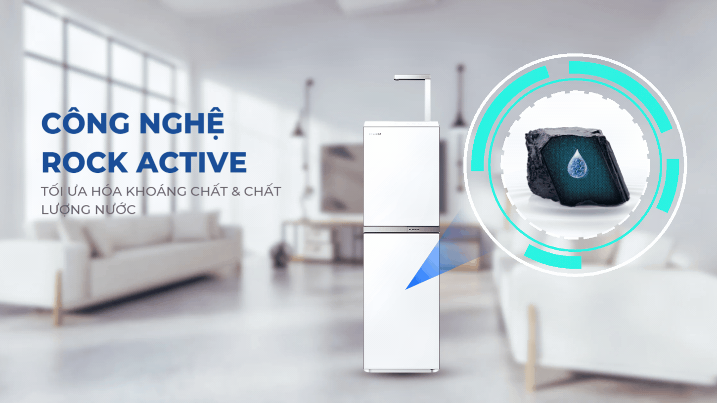 Công nghệ Rock Activate - Đưa khoáng chất tự nhiên vào nước