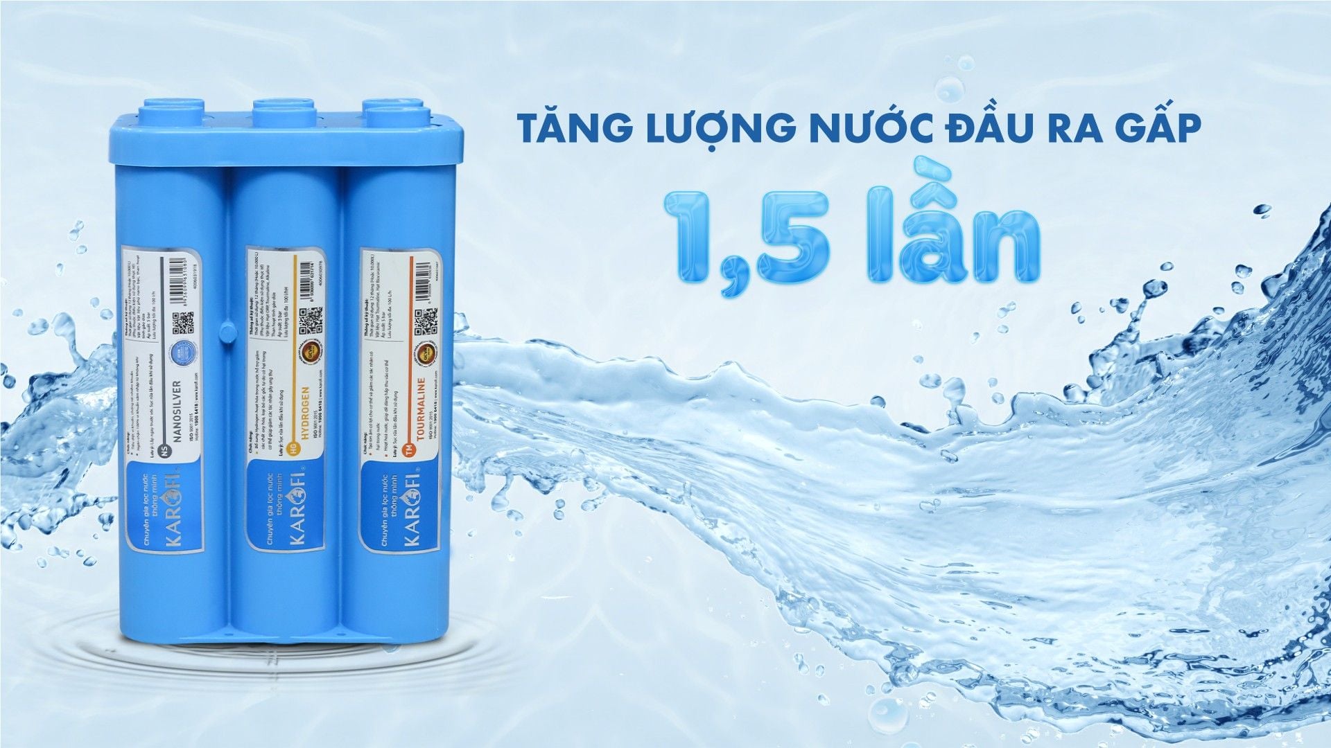 Bộ lõi SMAX 6.1 cho ra nguồn đầu nước hiệu quả gấp 1.5 lần