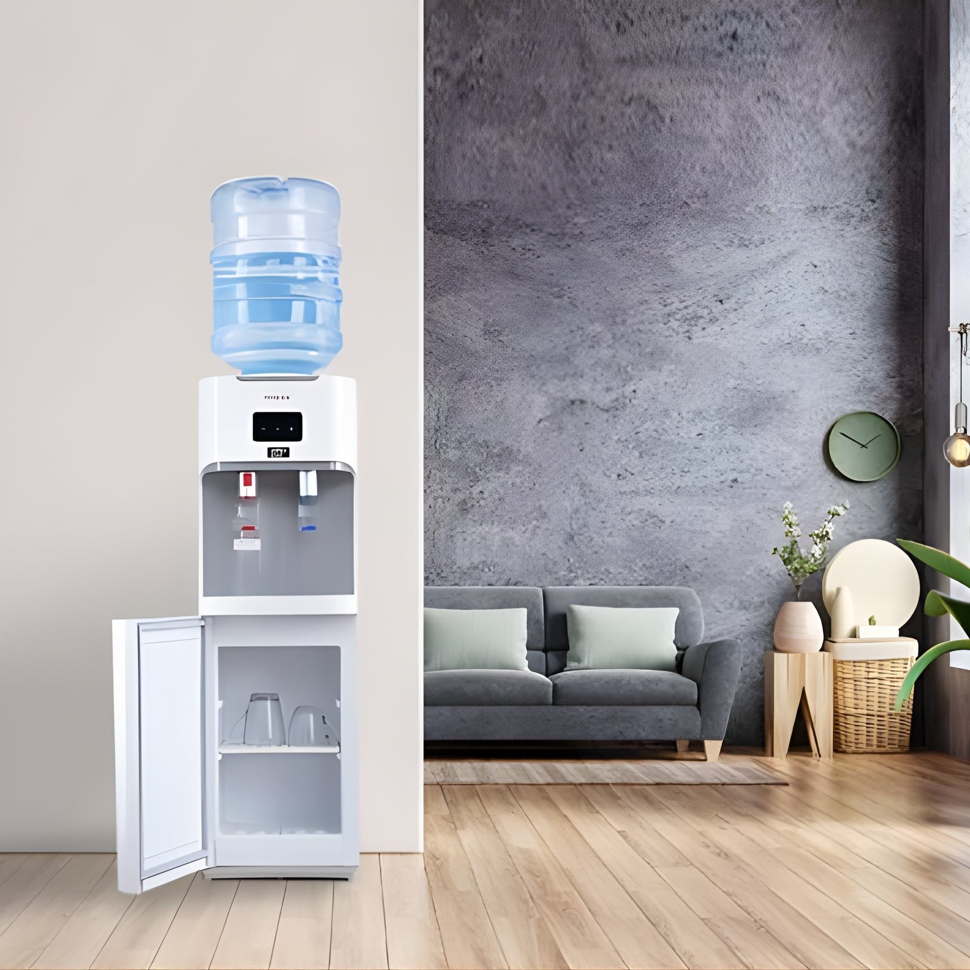 Bình nước có thiết kế đặc biệt bằng inox liền khối, có khả năng chống rò rỉ cao