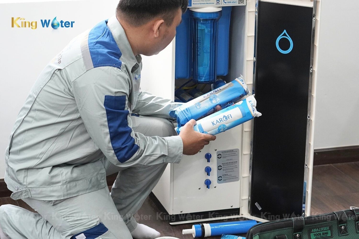 Chọn đúng loại lõi lọc Karofi để đảm bảo máy hoạt động ổn định