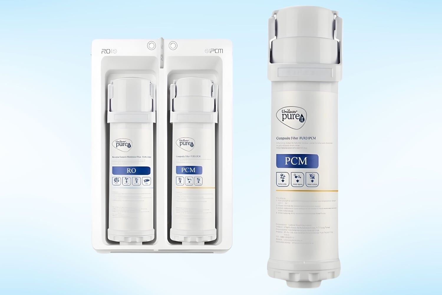 Lõi PCM giữ lại các cặn bẩn có kích thước lớn