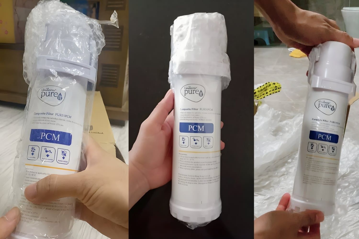 Combo 2 lõi lọc PCM và RO - Đáp ứng nhu cầu sử dụng cho ăn uống và sinh hoạt hằng ngày của gia đình