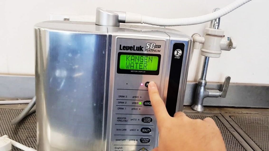 Tránh va chạm mạnh lên máy lọc Kangen SD501 Platinum