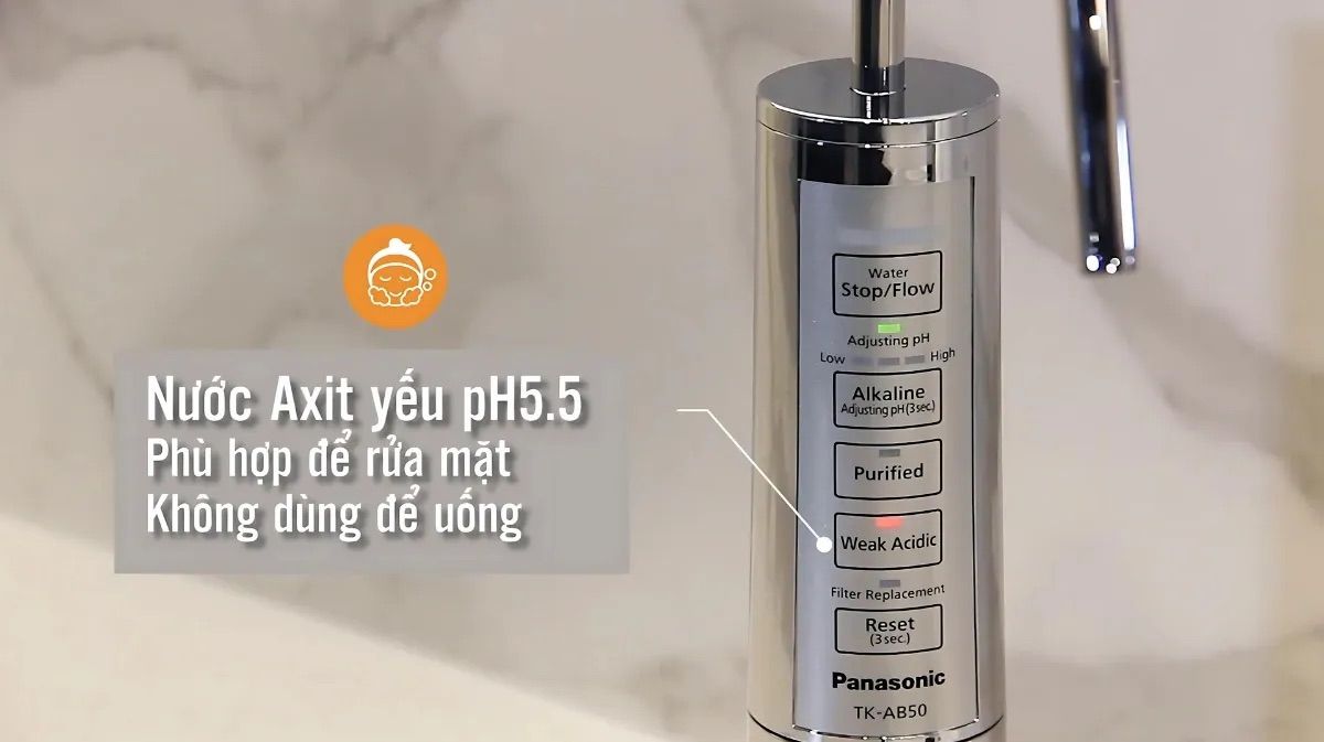 Sử dụng nước axit mức 1 để rửa mặt mang đến cho bạn làn da sáng khỏe rạng rỡ