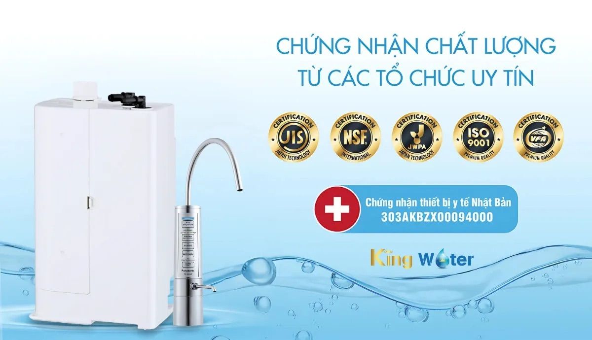 Panasonic TK-AB50 đạt được nhiều chứng nhận chất lượng từ các tổ chức uy tín Thế Giới