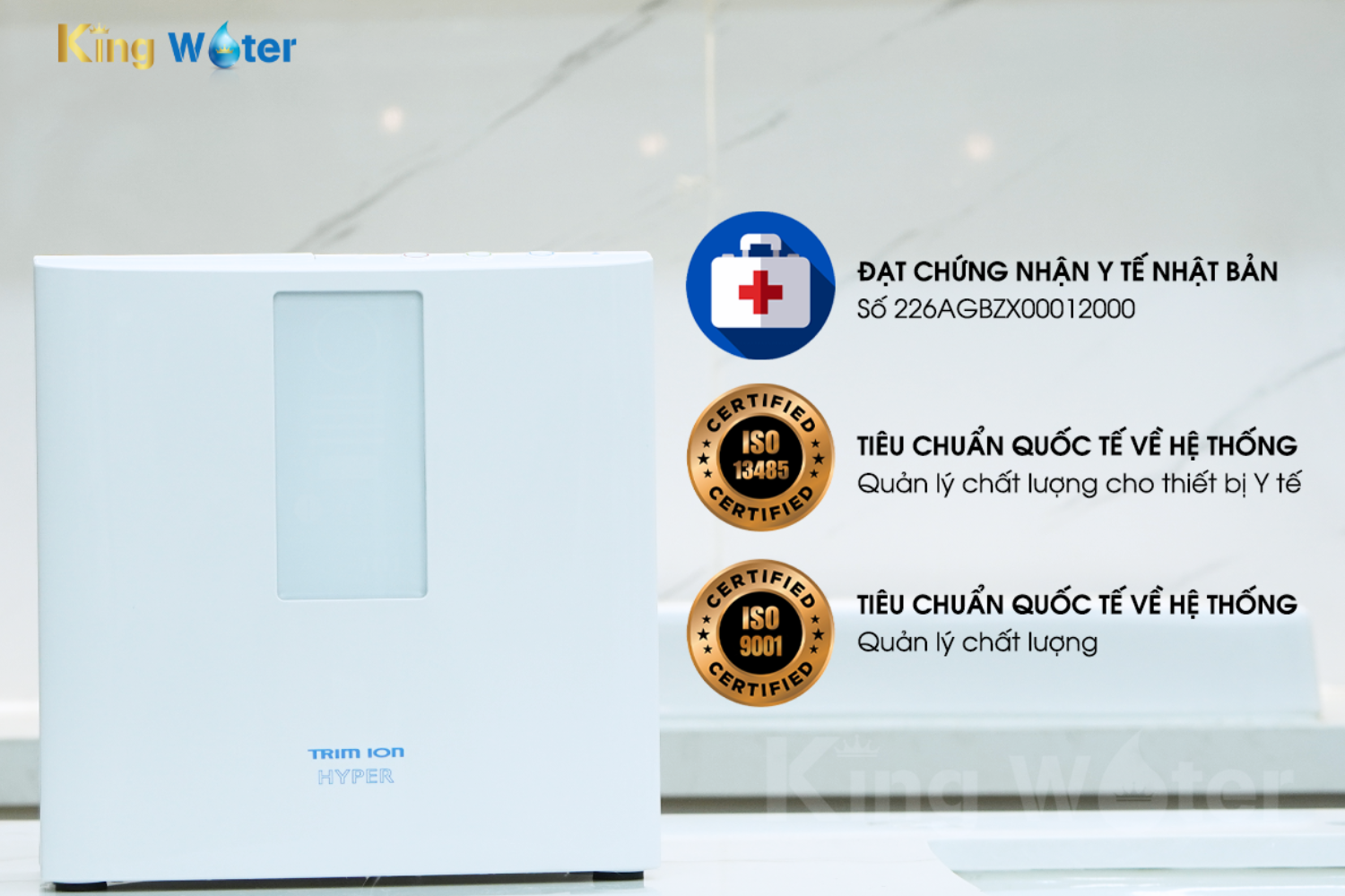 Trim Ion là thương hiệu thiết bị y tế được công nhận tại Nhật Bản