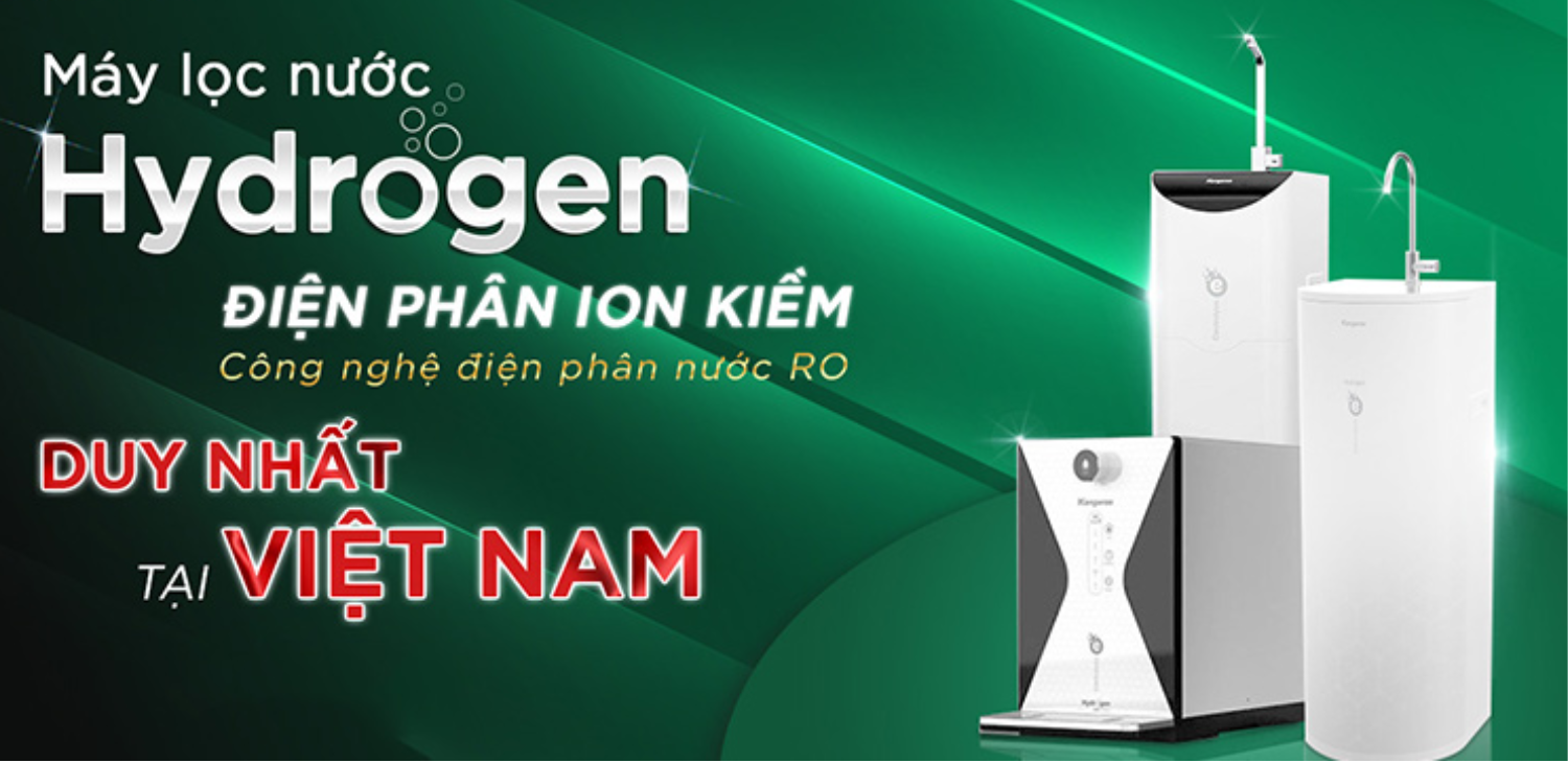 Kangaroo đảm bảo quá trình điện phân diễn ra trên nền nước tinh khiết tuyệt đối