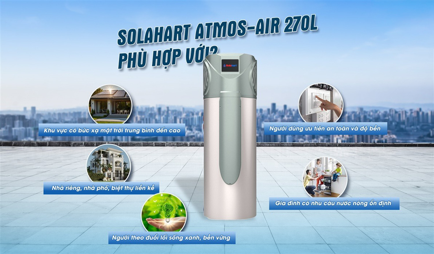 Dung tích 270L – Đáp ứng gia đình đông người