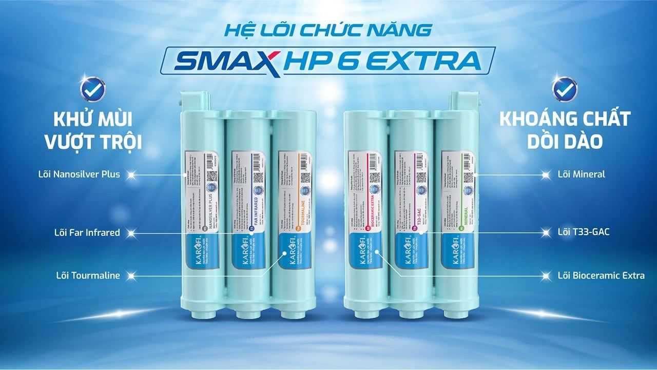 Hệ lõi chức năng SMAX HP 6 EXTRA