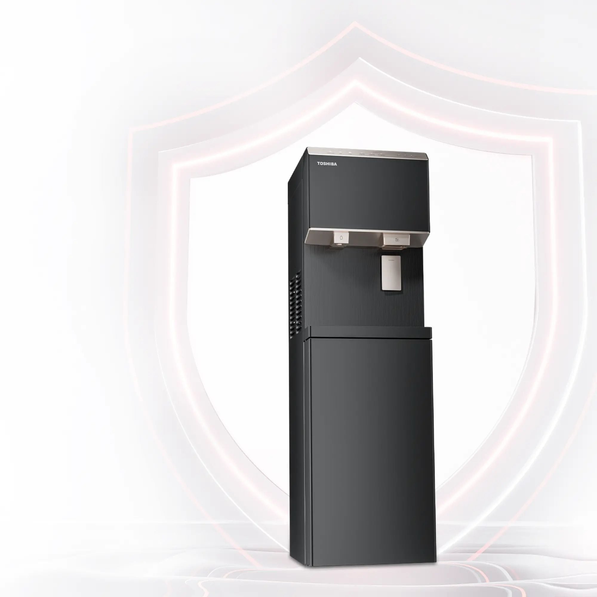 Hệ thống Safeguard an toàn trên máy lọc nước Toshiba