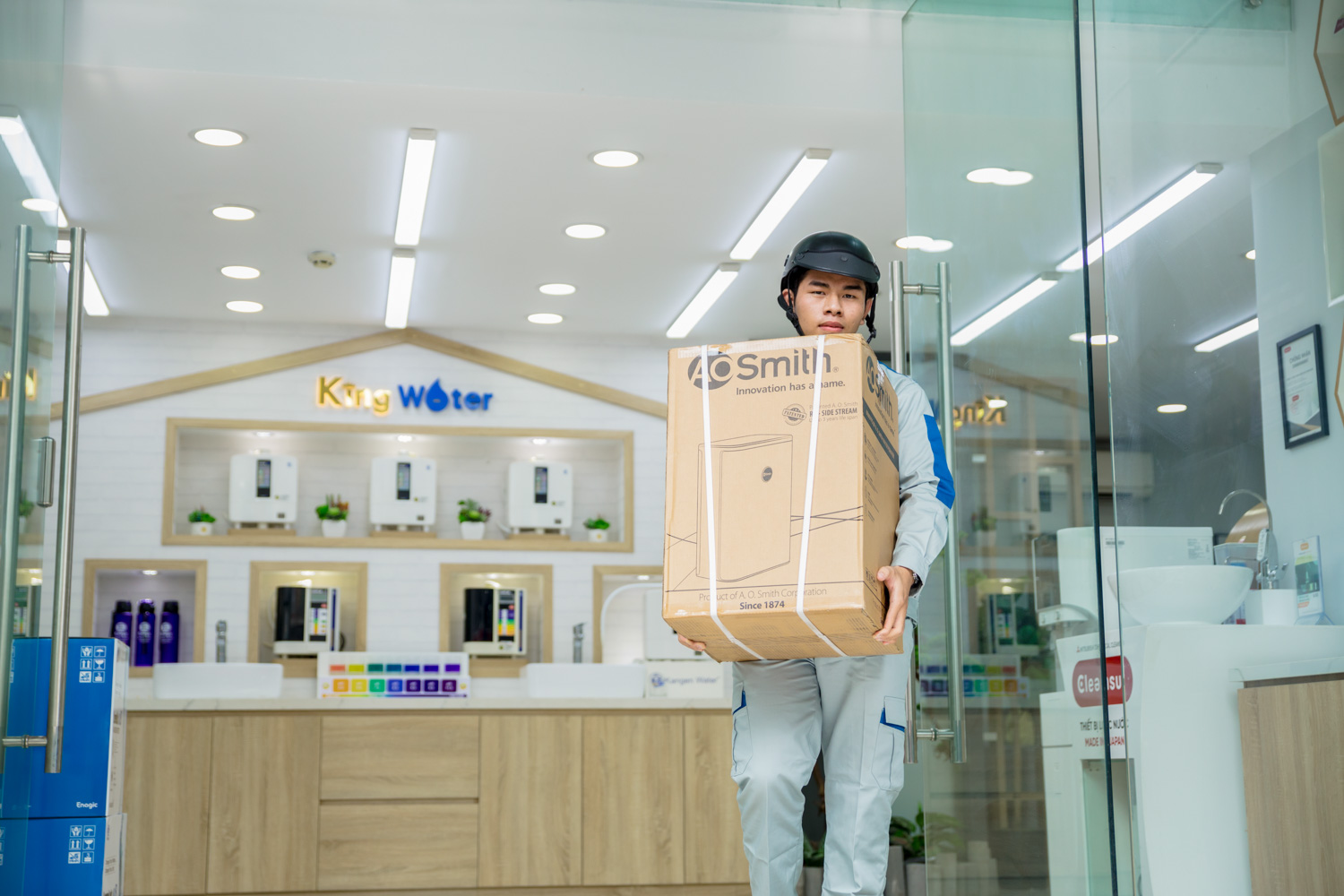 Dịch vụ trọn vòng đời máy lọc nước AO Smith