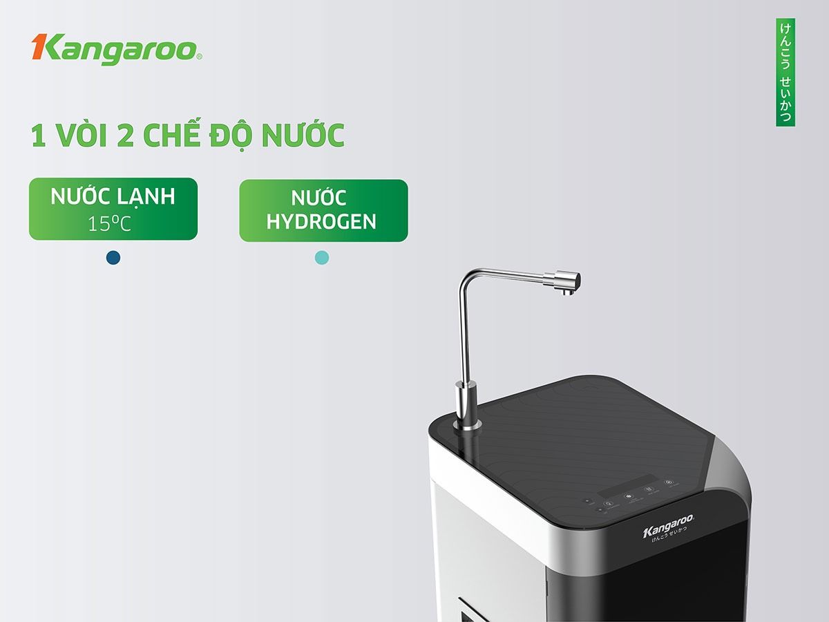 2 chế độ nước đa dạng: Lạnh – Hydrogen