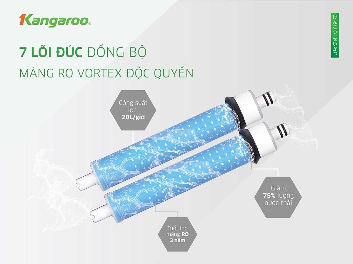 Hệ thống 07 lõi lọc ứng dụng công suất lớn