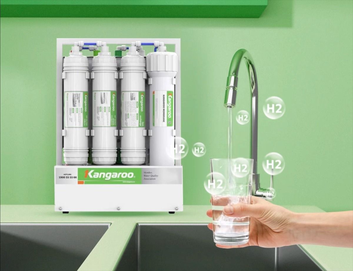 Kangaroo KGHP66 có công suất lọc đạt 18L/giờ