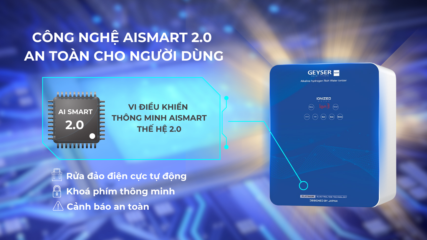 Geyser Ecotar Slim 9 cung cấp nhiều tính năng an toàn cho người dùng