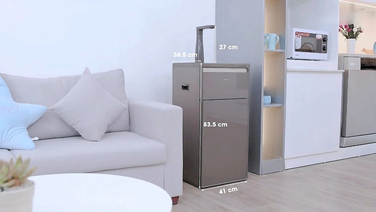Máy lọc nước Toshiba TWP-N1843SV có kích thước vừa vặn với mọi không gian