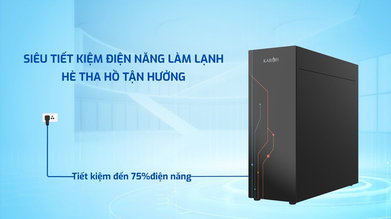 Karofi KAO-T90 tiết kiệm đến 75% điện năng