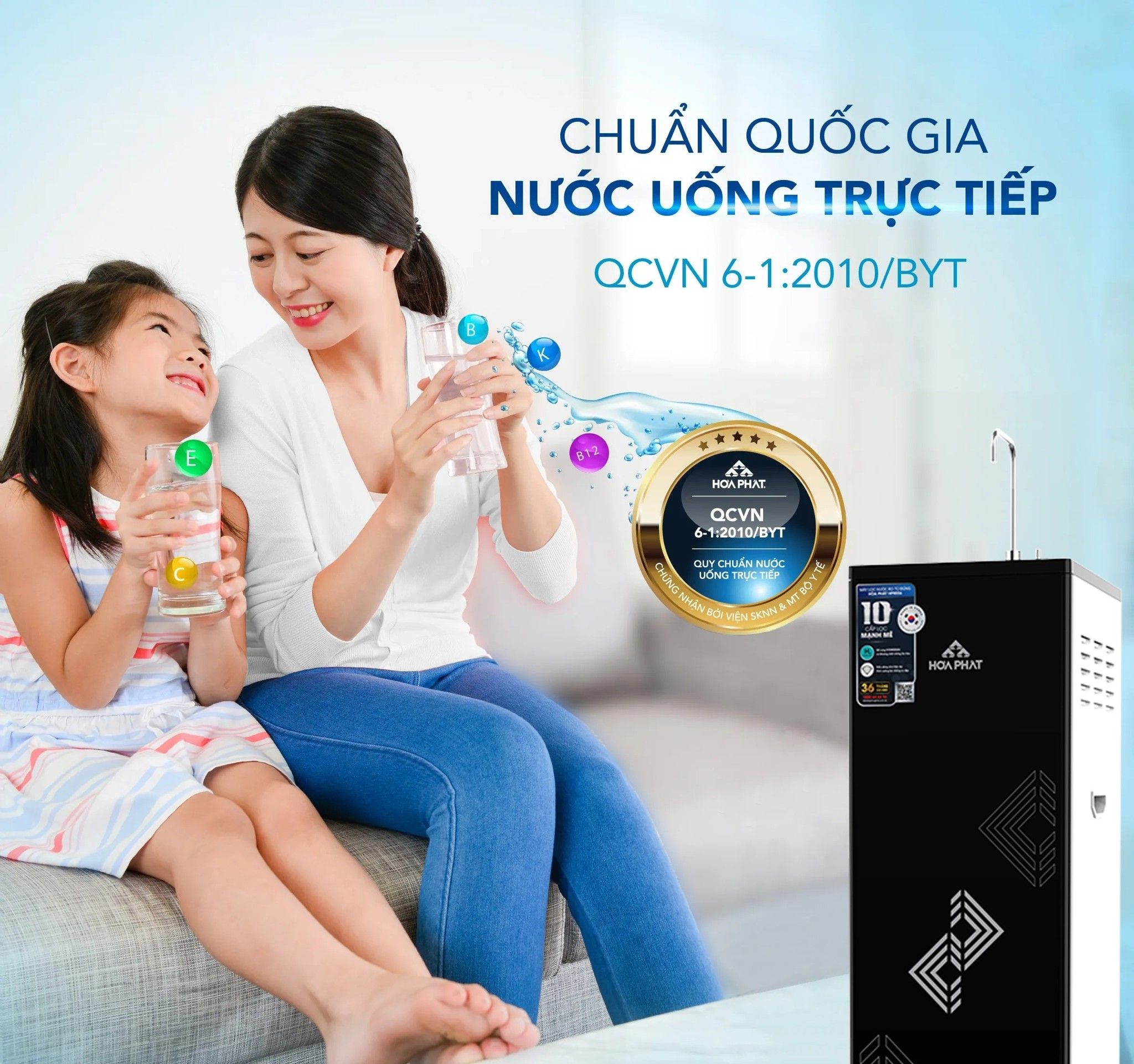 Đảm bảo chất lượng nước đạt chuẩn Quốc Gia