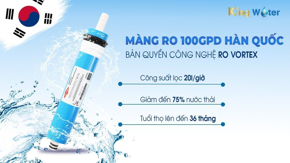 Lõi lọc RO Vortex Kangaroo