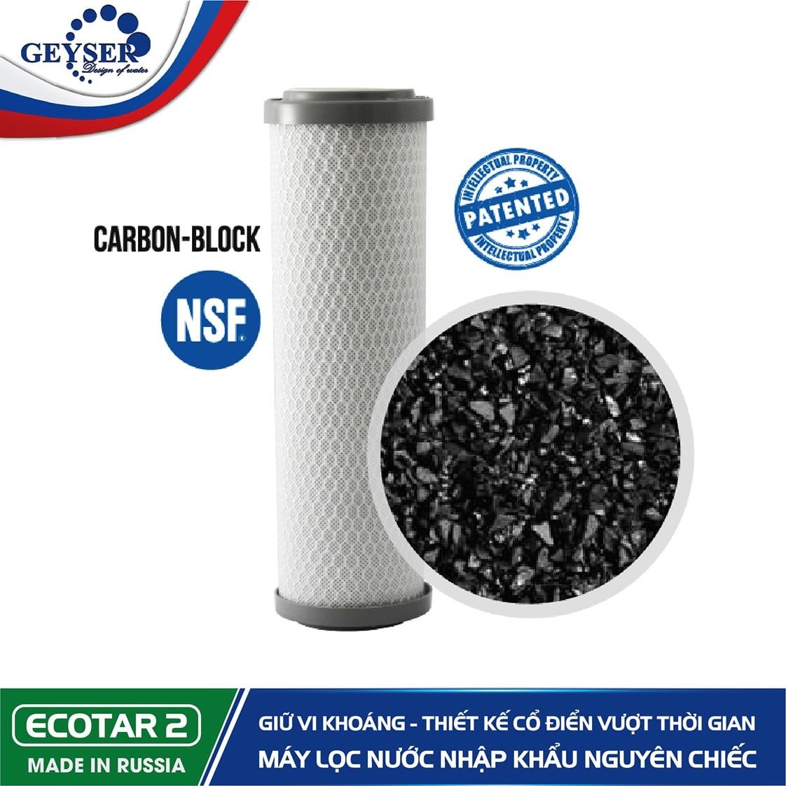 Lõi 3 là lõi lọc CBC đa năng vượt trội