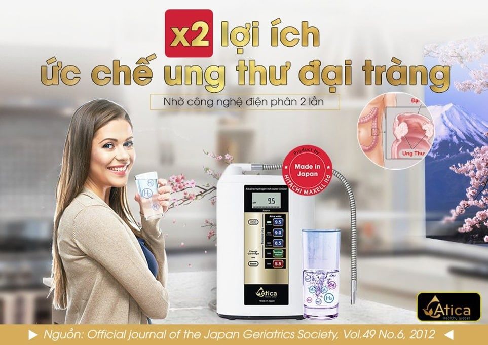 Atica MHW-H5(V) bảo vệ bạn khỏi ung thư đại tràng