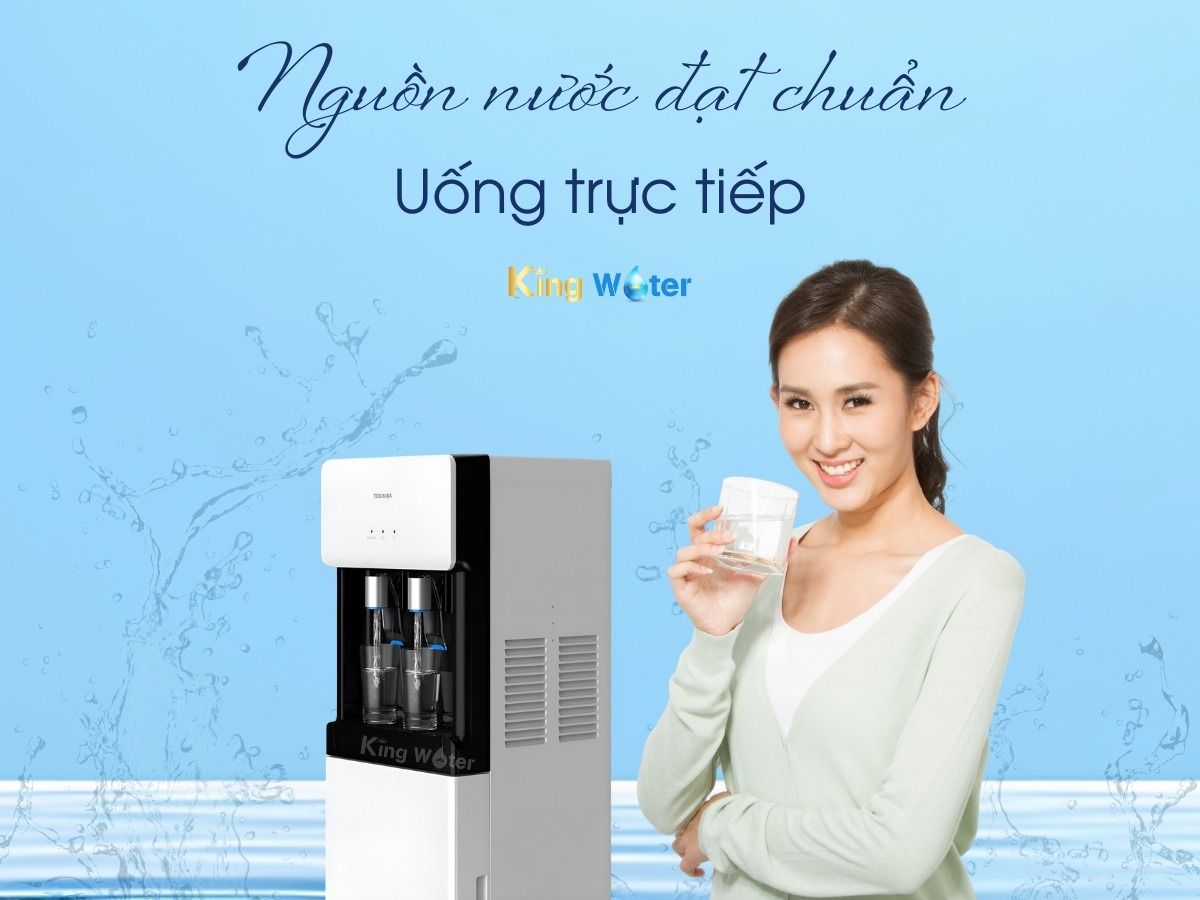 Toshiba TWP-N1660SVN(W) mang đến nguồn nước đạt chuẩn Quốc gia, an toàn để uống trực tiếp
