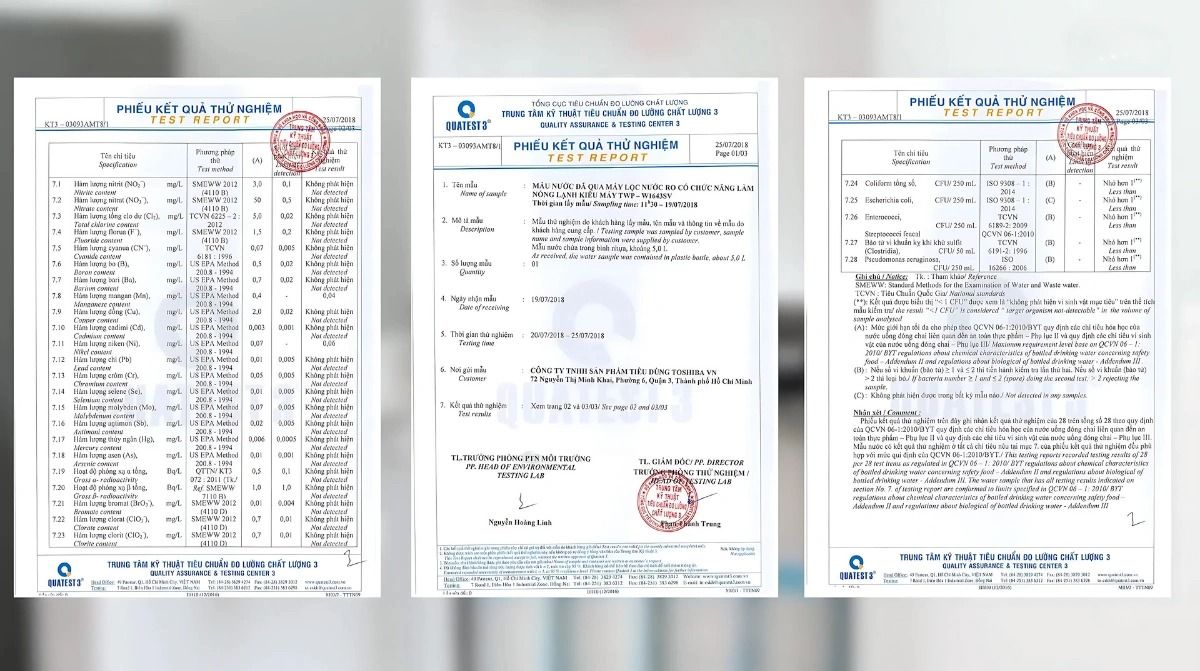 Ứng dụng công nghệ thẩm thấu ngược để loại bỏ 99.9% vi khuẩn, kim loại nặng và các tạp chất khác