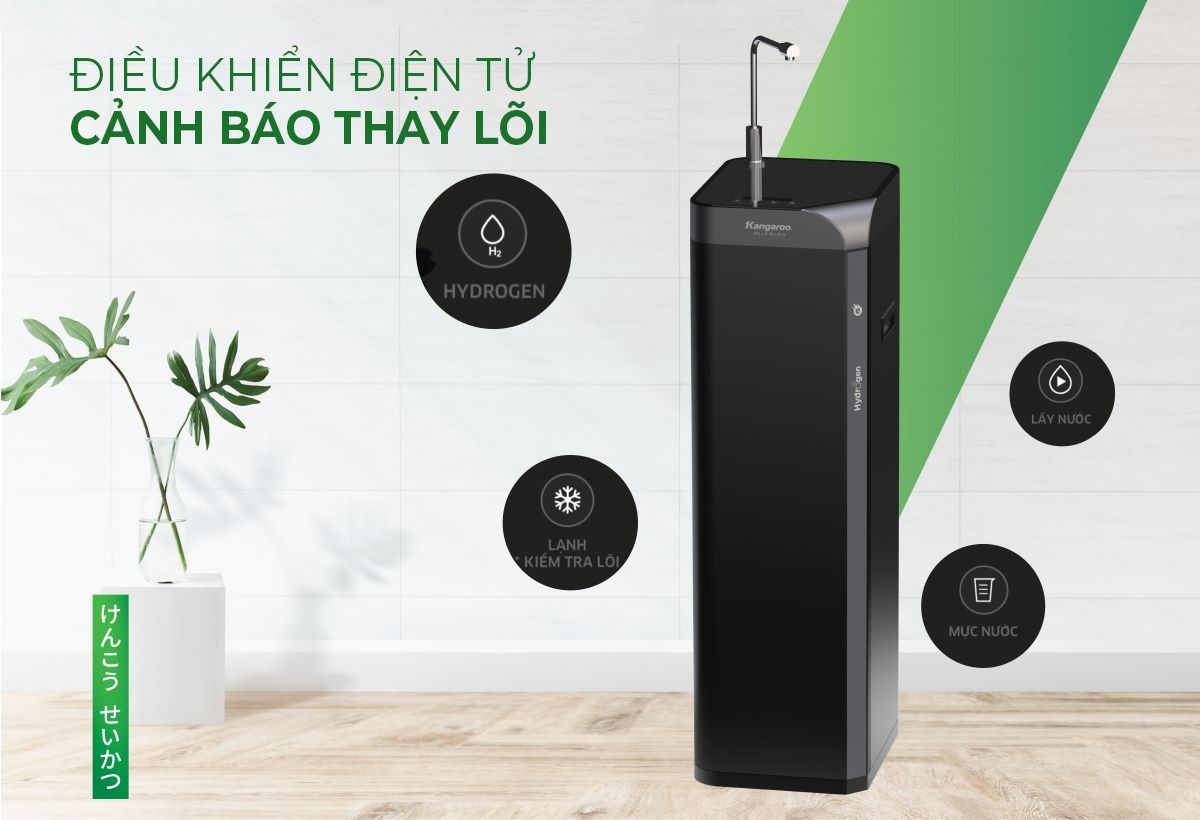Tính năng tự động báo thay lõi hiện đại