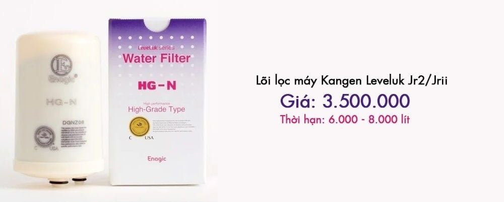 Thay lõi cho máy Kangen Leveluk JR2