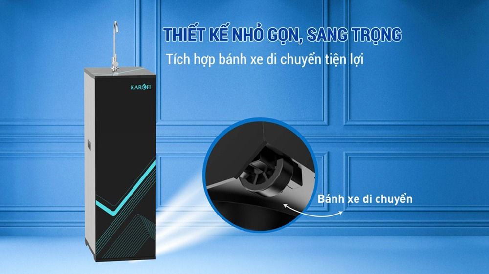 Karofi KAQ-L06 thiết kế nhỏ gọn và sang trọng