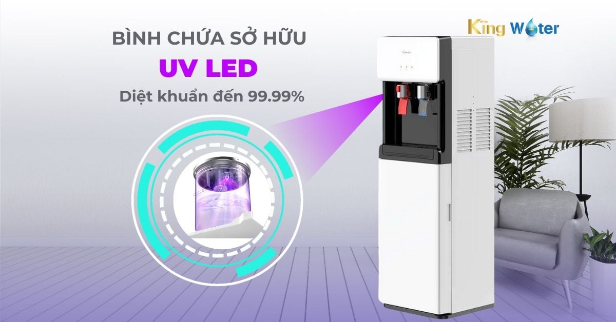 Công nghệ tia cực tím (UV LED) - Diệt khuẩn 99,99%