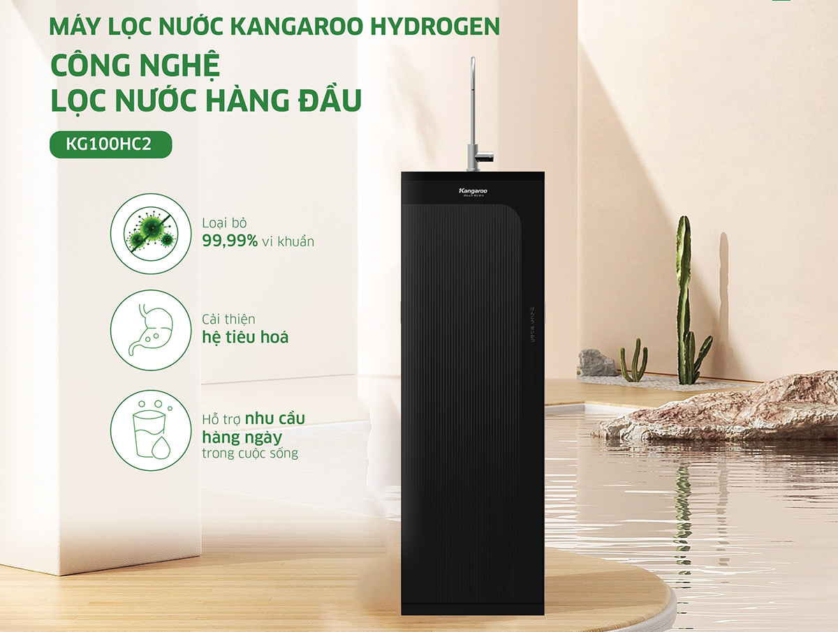 Máy lọc nước Hydrogen Kangaroo KG100HC2