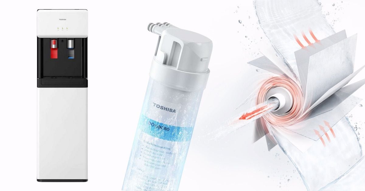 Hệ thống lõi lọc RO VORTEX hiện đại