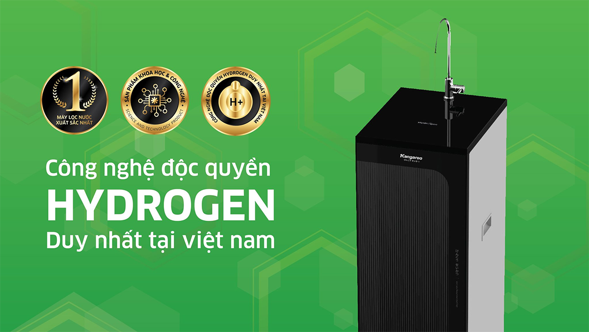 Sở hữu công nghệ độc quyền Hydrogen duy nhất tại thị trường Việt