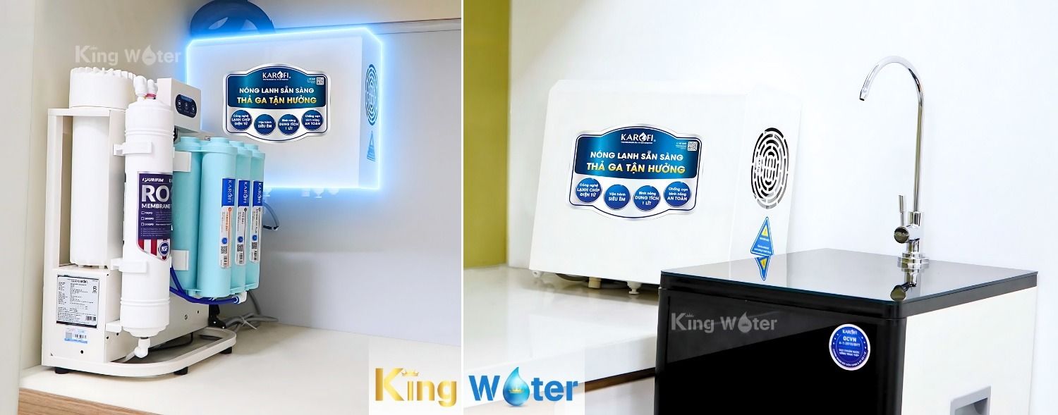 Karofi KAO-T80 có thiết kế nhỏ gọn, phù hợp mọi không gian lắp đặt