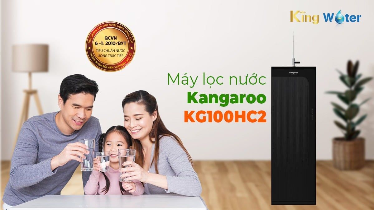 Kangaroo KG100HC2 sở hữu hệ thống 10 lõi lọc mạnh mẽ