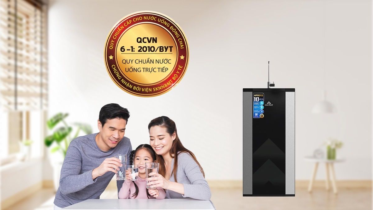 Chuẩn nước uống tinh khiết của Bộ Y Tế