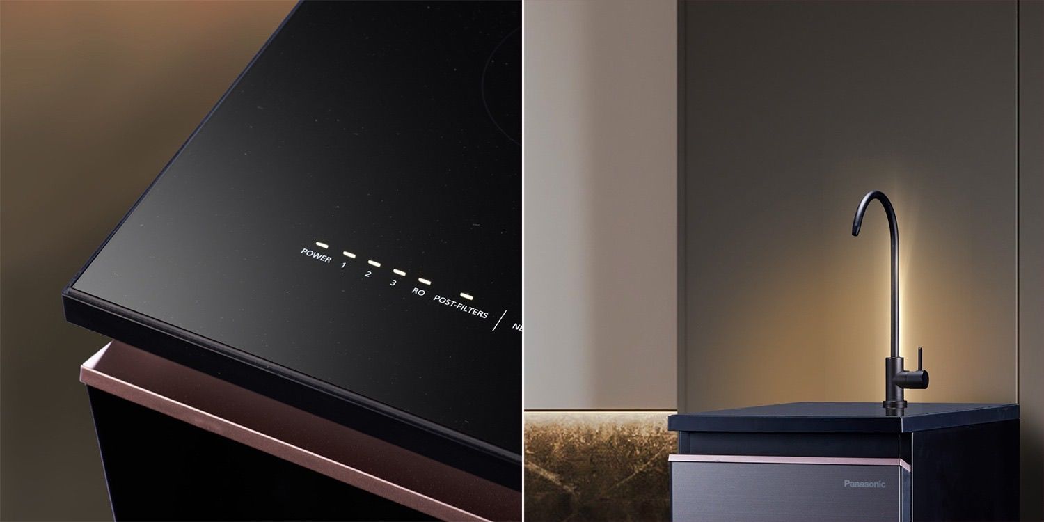 Panasonic TK-CA813F trang bị đèn báo thay lõi lọc thông minh