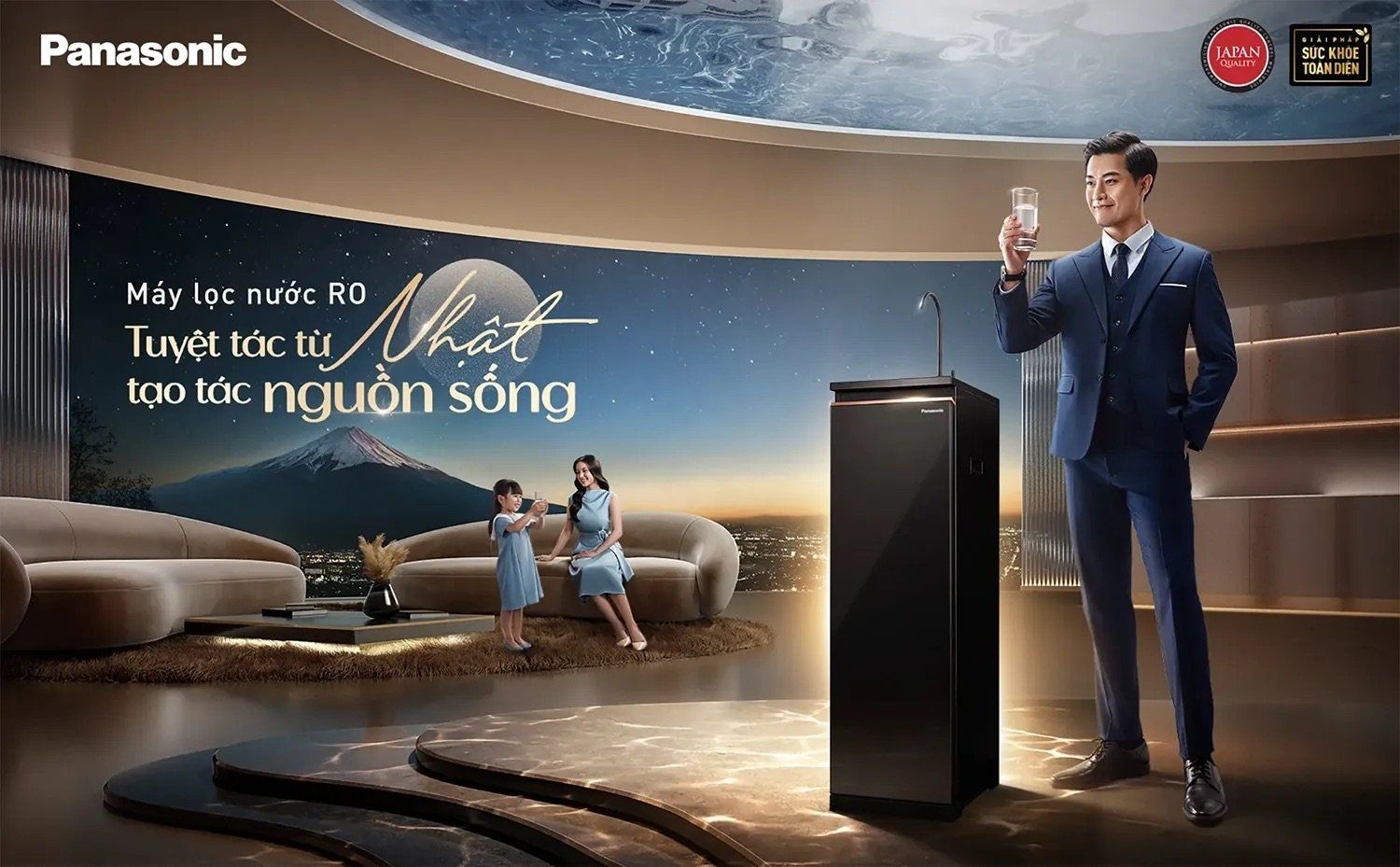 Công suất mạnh mẽ với dung tích bình chứa lên đến 18 lít/giờ