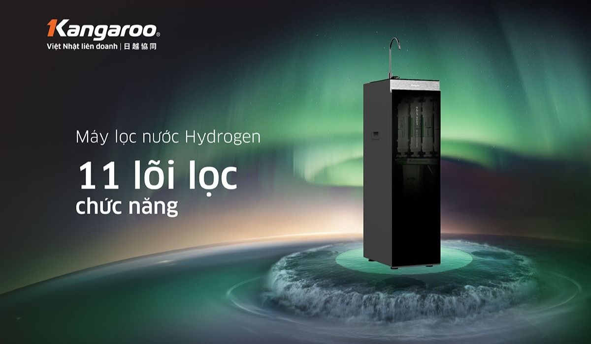 Kangaroo KG100H trang bị 11 lõi lọc