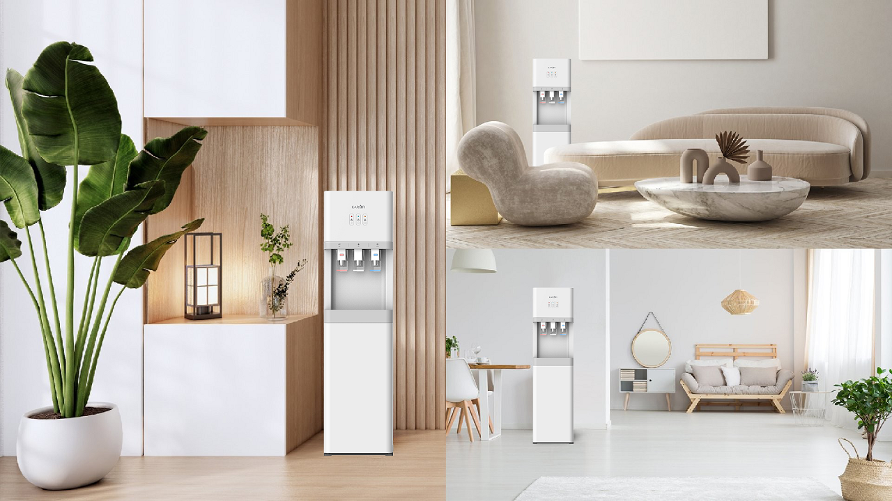 Cây nước nóng lạnh nguội hút bình Karofi HCV206